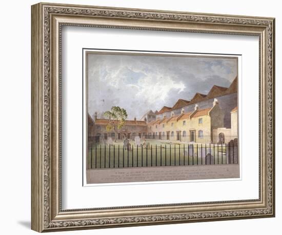 View of Buildings in Park Street, Southwark, London, 1808-George Smith-Framed Giclee Print