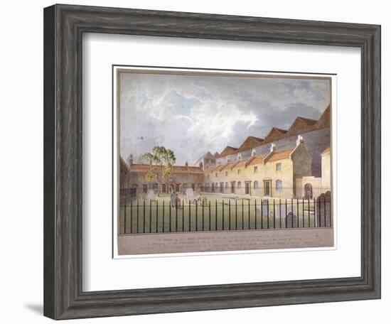 View of Buildings in Park Street, Southwark, London, 1808-George Smith-Framed Giclee Print