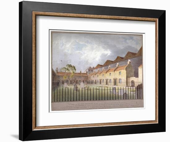 View of Buildings in Park Street, Southwark, London, 1808-George Smith-Framed Giclee Print