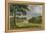 View of Burghley House, Seat of the Marquis of Exeter-Frederick Mackenzie-Framed Premier Image Canvas