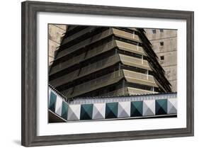 View of Business District Le Plateau, Abidjan, Lagunes Region, Ivory Coast-null-Framed Giclee Print