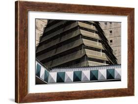 View of Business District Le Plateau, Abidjan, Lagunes Region, Ivory Coast-null-Framed Giclee Print