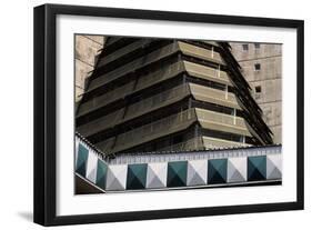 View of Business District Le Plateau, Abidjan, Lagunes Region, Ivory Coast-null-Framed Giclee Print