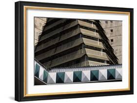 View of Business District Le Plateau, Abidjan, Lagunes Region, Ivory Coast-null-Framed Giclee Print