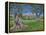 View of Cagnes Sur Mer from Renoir's garden, 2017-Trevor Neal-Framed Premier Image Canvas