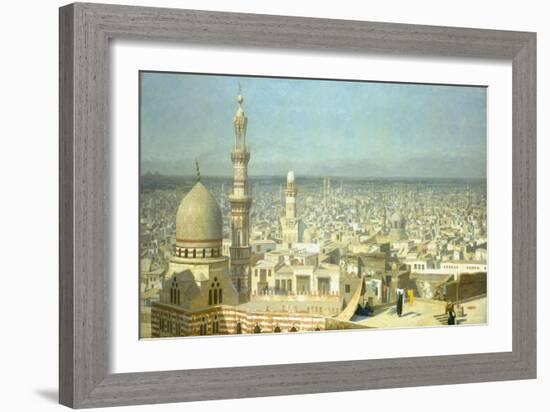 View of Cairo-Jean-Léon Gérome-Framed Giclee Print