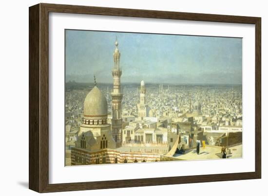 View of Cairo-Jean-Léon Gérome-Framed Giclee Print