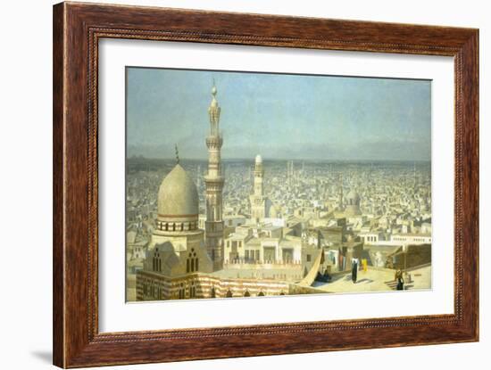 View of Cairo-Jean-Léon Gérome-Framed Giclee Print