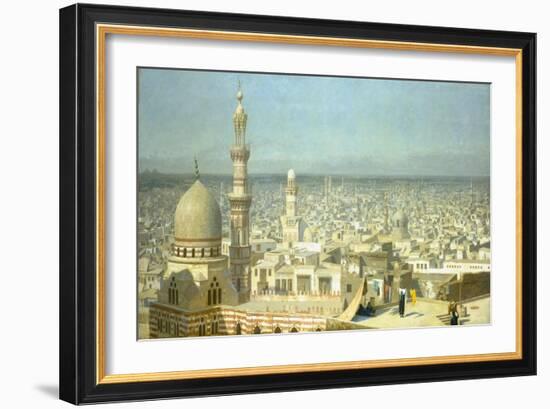 View of Cairo-Jean-Léon Gérome-Framed Giclee Print