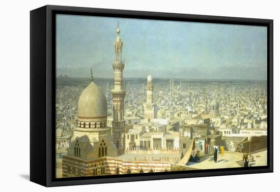 View of Cairo-Jean-Léon Gérome-Framed Premier Image Canvas