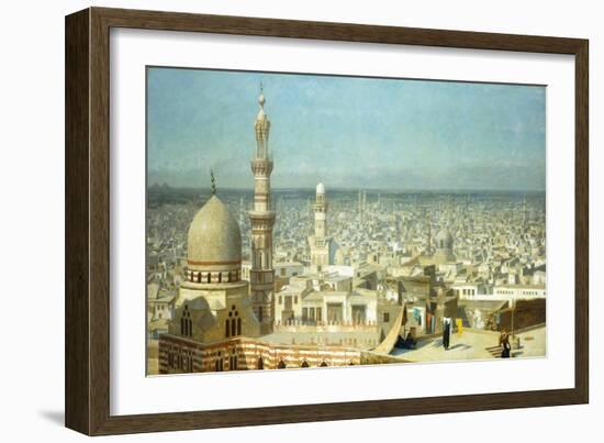 View of Cairo-Jean Leon Gerome-Framed Giclee Print