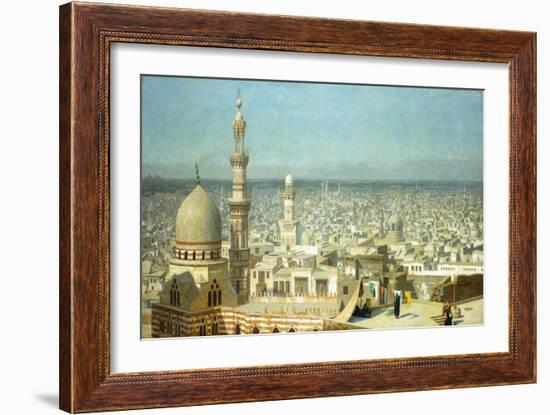 View of Cairo-Jean Leon Gerome-Framed Giclee Print