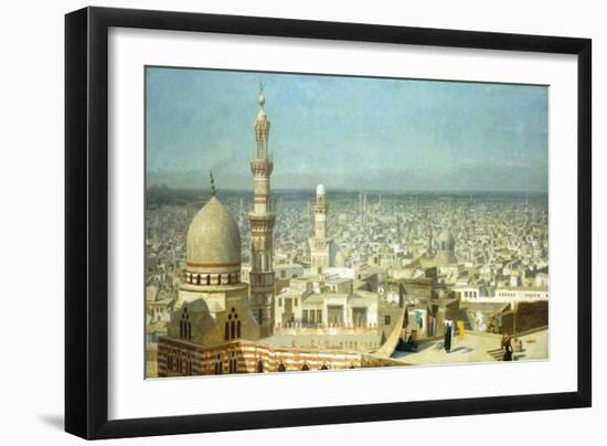 View of Cairo-Jean Leon Gerome-Framed Giclee Print