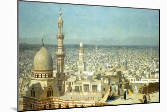 View of Cairo-Jean Leon Gerome-Mounted Giclee Print