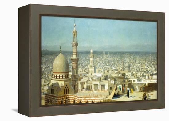 View of Cairo-Jean Leon Gerome-Framed Premier Image Canvas