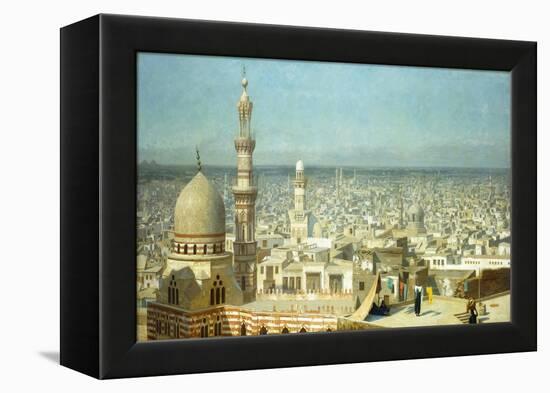 View of Cairo-Jean Leon Gerome-Framed Premier Image Canvas