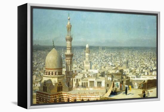 View of Cairo-Jean Leon Gerome-Framed Premier Image Canvas
