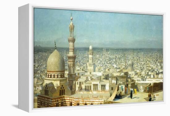 View of Cairo-Jean Leon Gerome-Framed Premier Image Canvas