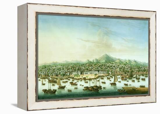 View of Canton, C.1800-null-Framed Premier Image Canvas