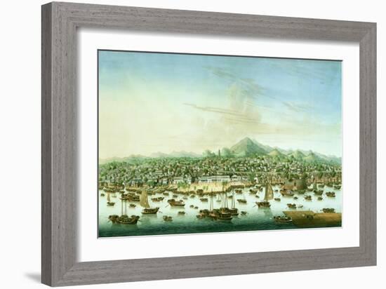 View of Canton, C.1800-null-Framed Giclee Print