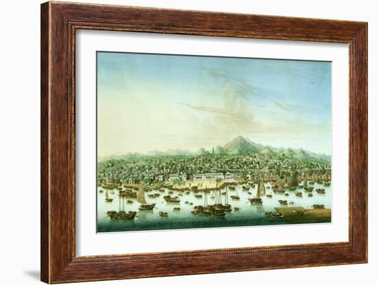 View of Canton, C.1800-null-Framed Giclee Print