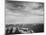 View Of Canyon In Fgnd Horizon Mts & Clouded Sky From North Rim 1941, Grand Canyon NP, Arizona 1941-Ansel Adams-Mounted Art Print