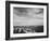 View Of Canyon In Fgnd Horizon Mts & Clouded Sky From North Rim 1941, Grand Canyon NP, Arizona 1941-Ansel Adams-Framed Art Print