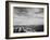 View Of Canyon In Fgnd Horizon Mts & Clouded Sky From North Rim 1941, Grand Canyon NP, Arizona 1941-Ansel Adams-Framed Art Print