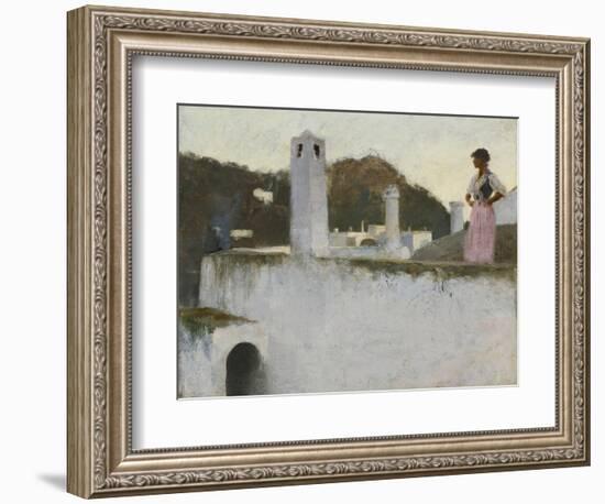 View of Capri, c.1878-John Singer Sargent-Framed Giclee Print