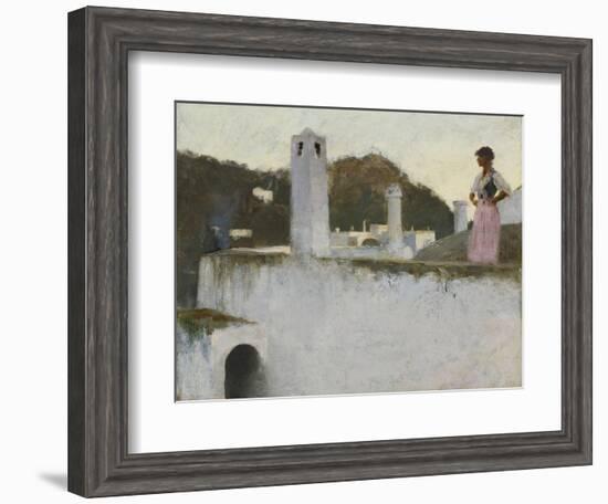 View of Capri, c.1878-John Singer Sargent-Framed Giclee Print