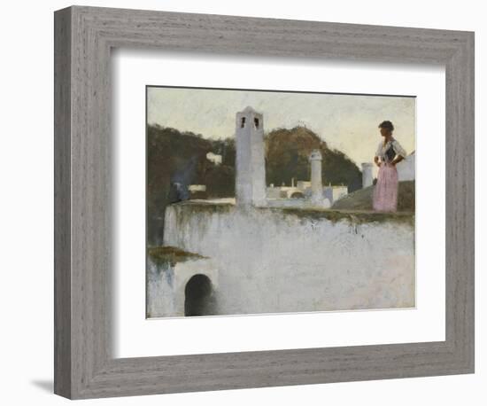 View of Capri, c.1878-John Singer Sargent-Framed Giclee Print