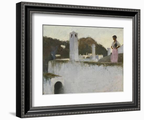 View of Capri, c.1878-John Singer Sargent-Framed Giclee Print