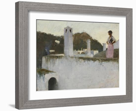 View of Capri, c.1878-John Singer Sargent-Framed Giclee Print