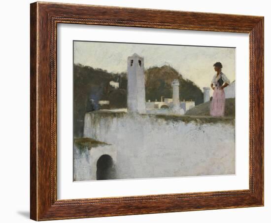 View of Capri, c.1878-John Singer Sargent-Framed Giclee Print