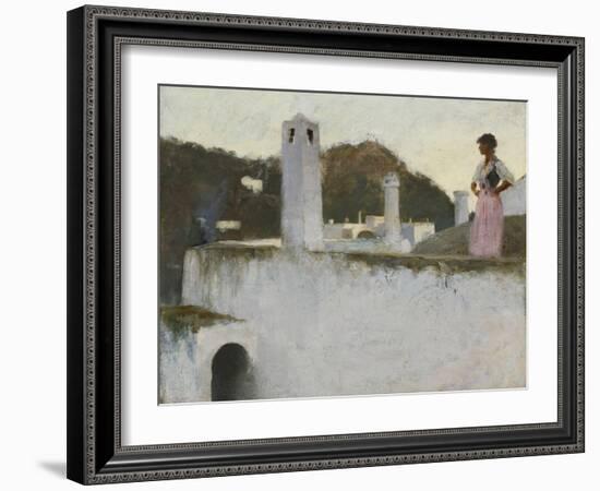 View of Capri, c.1878-John Singer Sargent-Framed Giclee Print