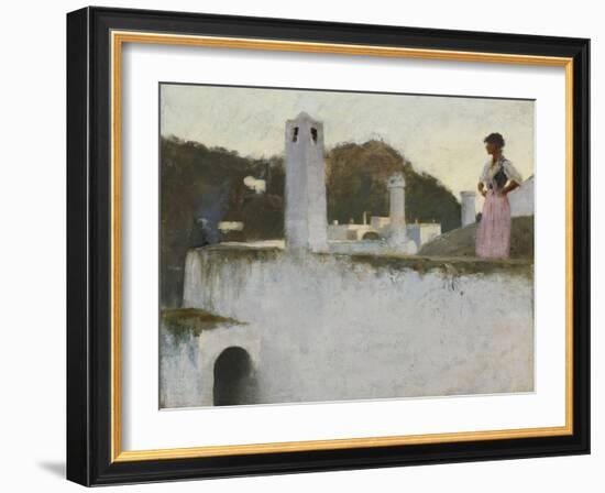 View of Capri, c.1878-John Singer Sargent-Framed Giclee Print