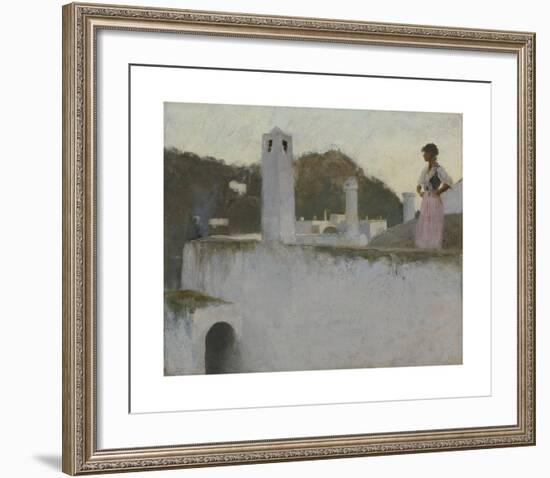 View of Capri-John Singer Sargent-Framed Premium Giclee Print