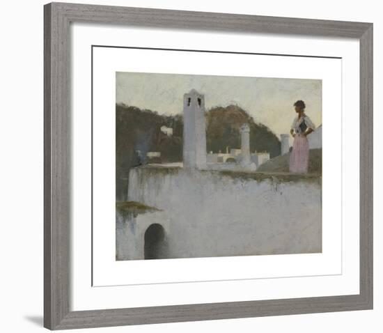 View of Capri-John Singer Sargent-Framed Premium Giclee Print