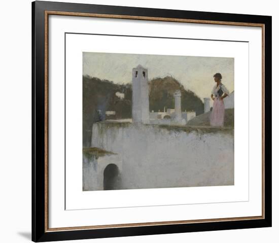 View of Capri-John Singer Sargent-Framed Premium Giclee Print