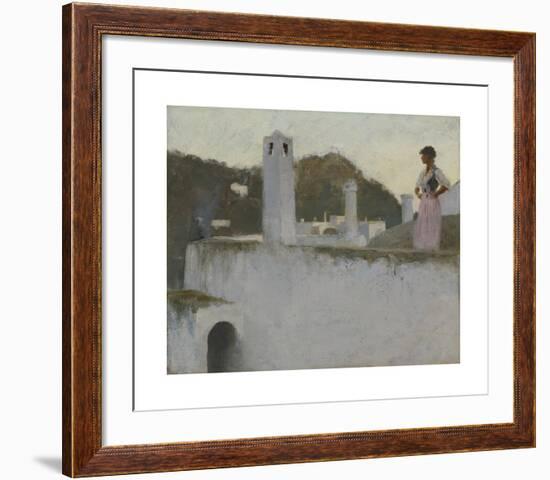 View of Capri-John Singer Sargent-Framed Premium Giclee Print