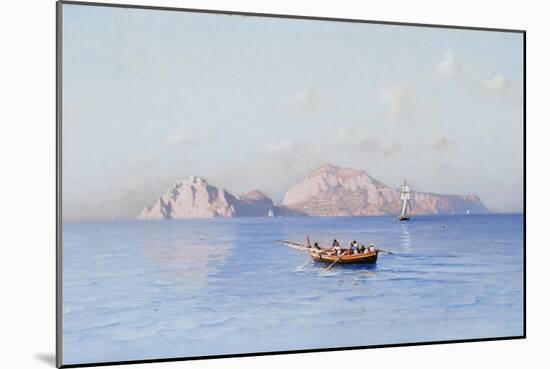 View of Capri-Friedrich Nerly-Mounted Giclee Print