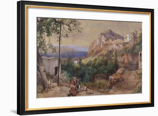 View of Capri-null-Framed Giclee Print