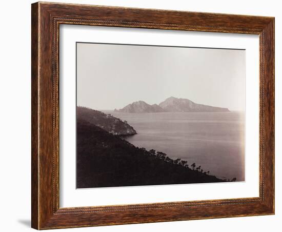 View of Capri-Giorgio Sommer-Framed Giclee Print