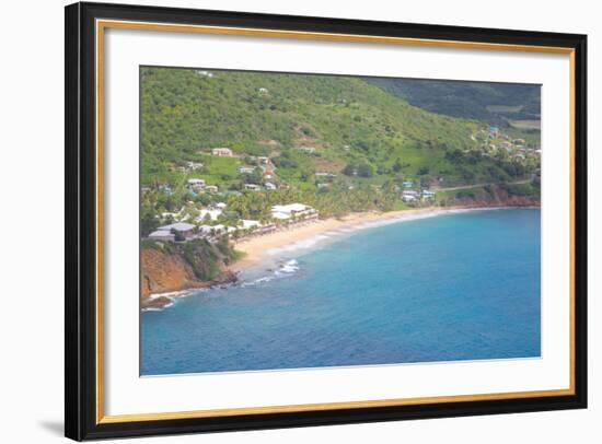 View of Carlisle Bay, Antigua, Leeward Islands, West Indies, Caribbean, Central America-Frank Fell-Framed Photographic Print