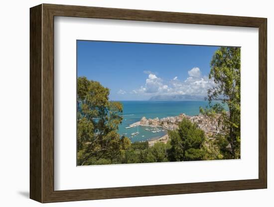 View of Castellammare Del Golfo-Guido Cozzi-Framed Photographic Print