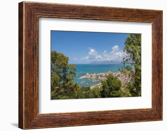 View of Castellammare Del Golfo-Guido Cozzi-Framed Photographic Print