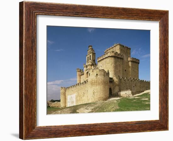 View of Castle, Turegano, Segovia Province, Castile Leon, Spain-Michael Busselle-Framed Photographic Print