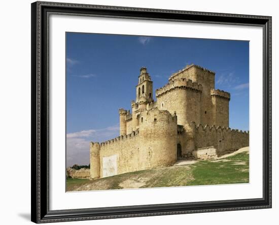 View of Castle, Turegano, Segovia Province, Castile Leon, Spain-Michael Busselle-Framed Photographic Print