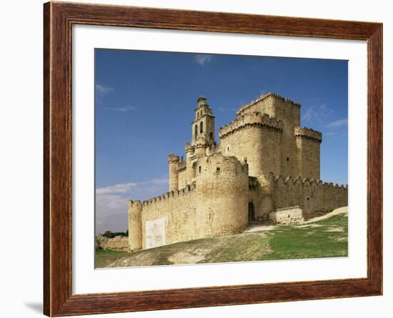 View of Castle, Turegano, Segovia Province, Castile Leon, Spain-Michael Busselle-Framed Photographic Print