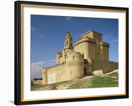 View of Castle, Turegano, Segovia Province, Castile Leon, Spain-Michael Busselle-Framed Photographic Print